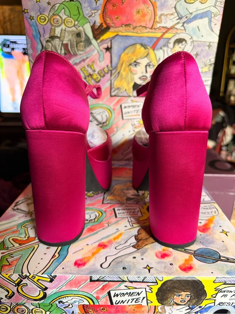 Jeffrey Campbell vibrant hot